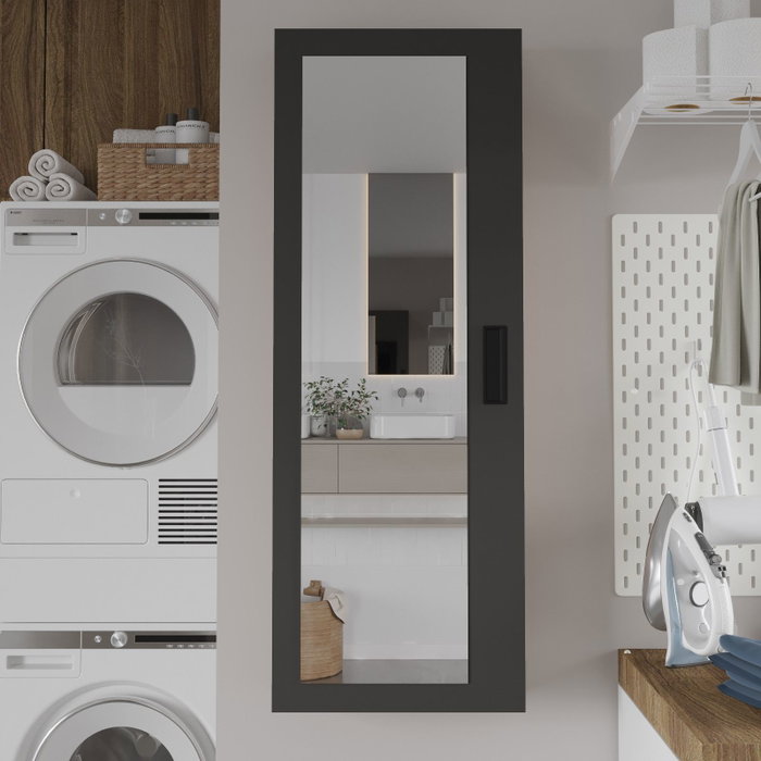 Hanah Home Estantería de Baño Pino Atlantik y Antracita Hanah Home Estantería de Baño Pino Atlantik y Antracita